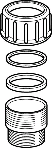 Geberit PE Stutzen 50mmx6/4'