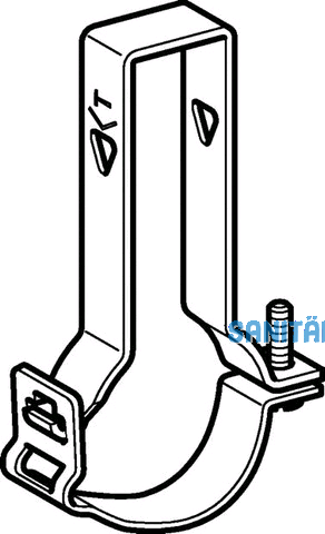 Geberit Rohrschelle zu