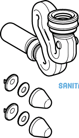 Geberit Urinal-Absaugsiphon f Taro Nova