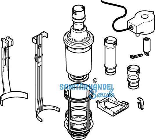 Geberit Umbauset f 2-Mengen