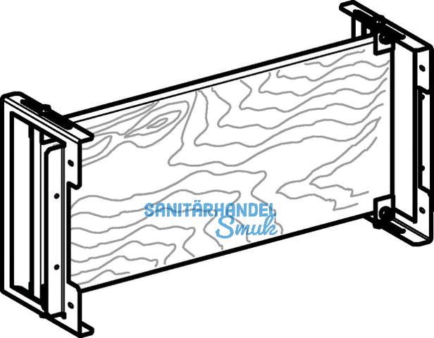 Geberit Duofix System-Montageplatte UP