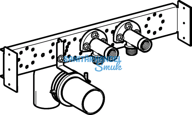 Geberit Duofix Montageplatte fr