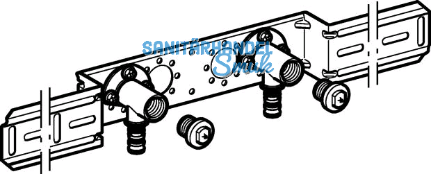 Geberit Mepla Armaturenanschluss Set