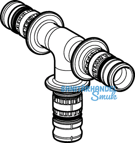 Geberit Mepla T-Stck egal d 20mm