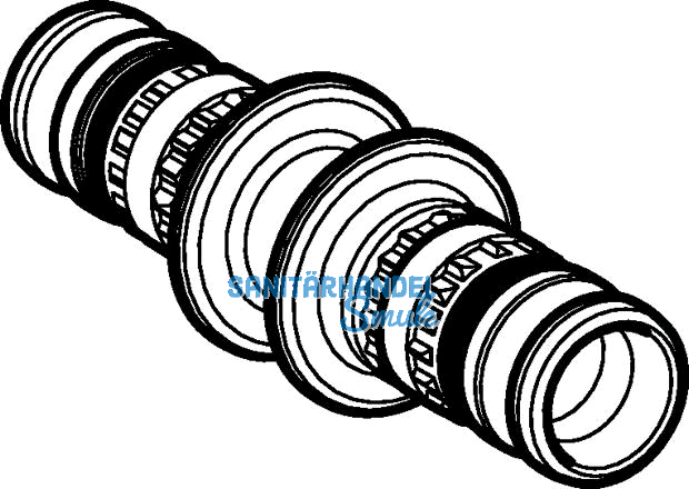 Geberit Mepla Kupplung d 40mm 625505