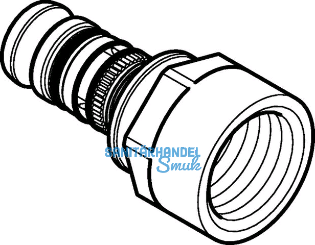 Geberit Mepla bergang d 50mmx6/4"IG