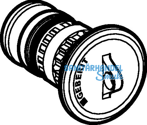 Geberit Mepla Endadapterverschlusst.