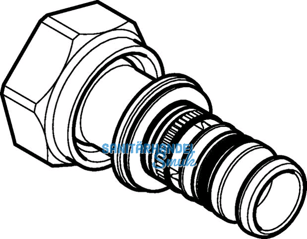 Geberit Mepla Verschraubung zu