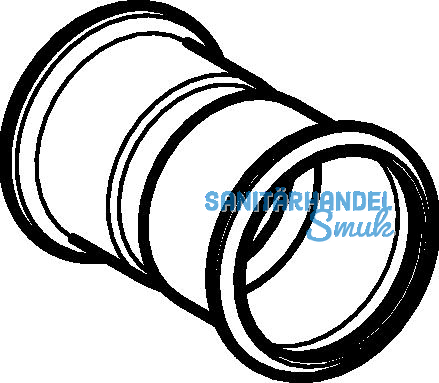 Geberit Mapress C-Stahl Muffe