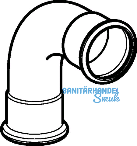 Geberit Mapress C-Stahl Bogen 90 Grad