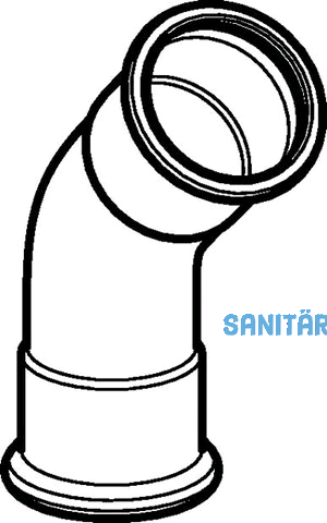 Geberit Mapress C-Stahl Bogen