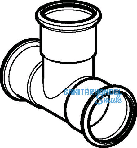 Geberit Mapress C-Stahl T-Stk.egal mit