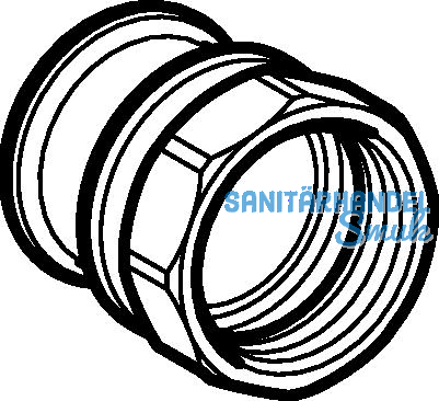 Geberit Mapress C-Stahl bergangsmuffe