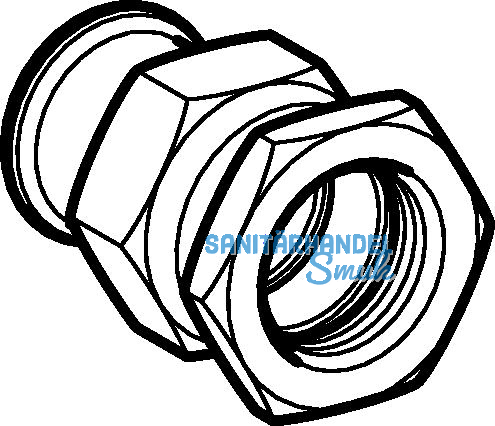 Geberit Mapress C-St. Durchgangsverschr.