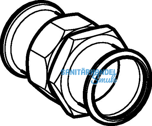 Geberit Mapress C-Stahl Verschraubung