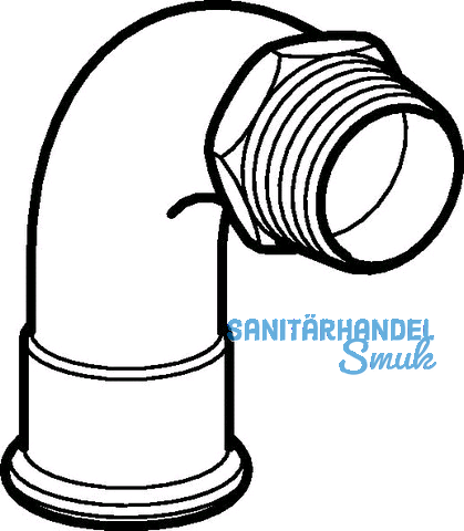 Geberit Mapress C-Stahl bergangsbogen