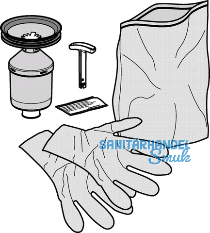 Geberit 0-Liter Systemsiphon inkl.