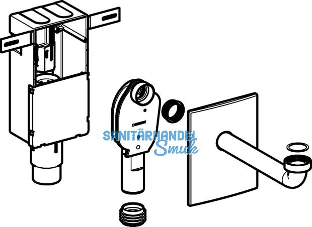 Geberit UP Siphon f.Waschtisch mit