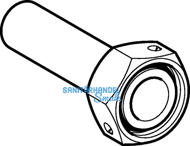 Geberit Mapress bergangsverschraubung