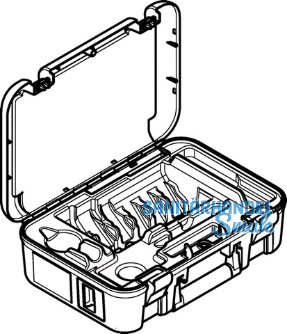 Geberit Pressbackenkoffer leer