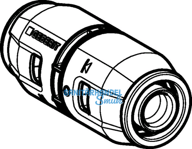 Geberit PushFit Kupplung d 20mm