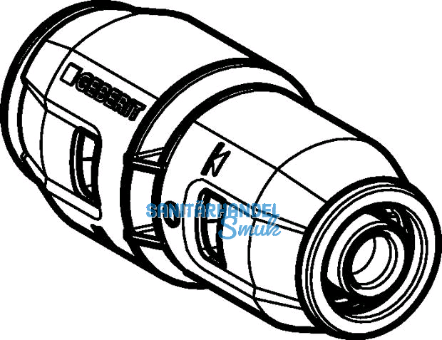 Geberit PushFit Reduktion d 20x16mm