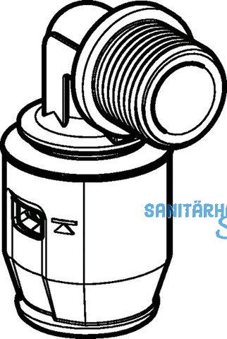 Geberit PushFit bergangswinkel 90 Grad