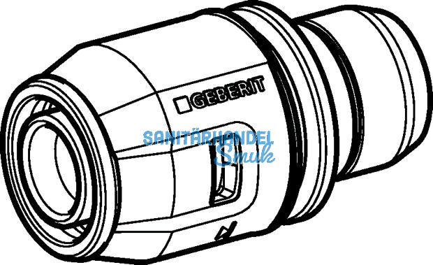 Geberit PushFit Steckberg. f. Verteiler