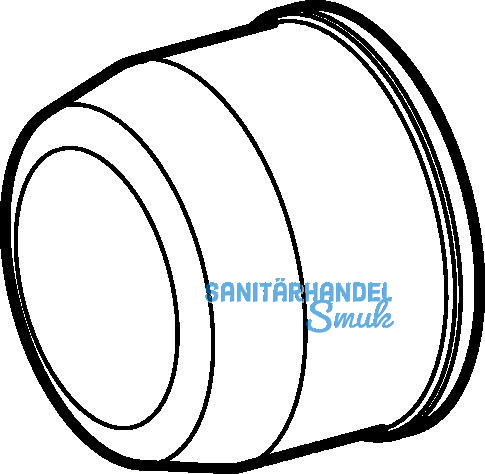 Geberit Verteilerkappe m. Steckanschluss
