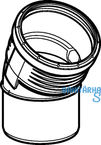 Geberit Bogen PP-MD 30G d50