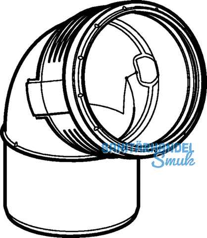 Geberit Bogen PP-MD 67.5G d110