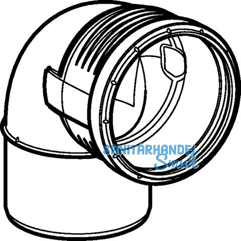 Geberit Bogen PP-MD 87.5G d90