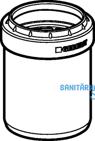 Geberit Reduktion PP-MD d50/40 kurz