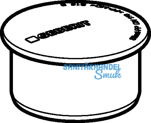 Geberit Muffenstopfen PP-MD d90