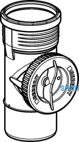 Geberit Reinigungsstck PP-MD 90G d75