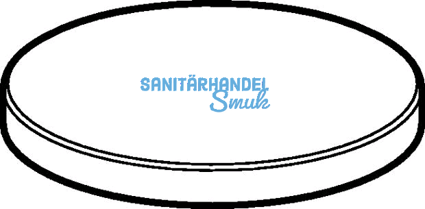 Geberit Schutzdeckel d110 136.5x14 PP-MD