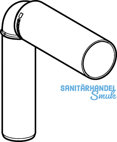 Geberit AnBogen PP-MD Siphon d50/46 lang