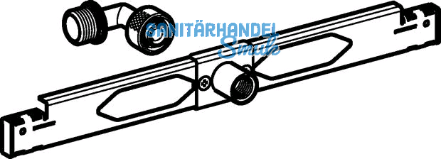 Geberit Traverse Zulauf 1/2 Urinalel.