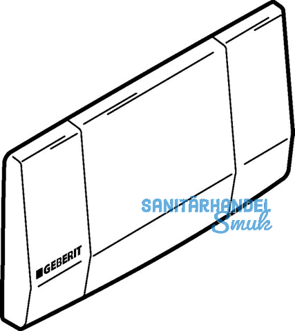 Geberit Bettigungsplatte Highline