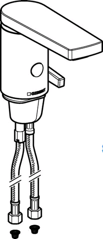 Geberit HyTronic 186 m.Mischer Batterie