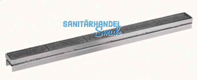 HL050I/60 Edelstahl Abd. Individuell Rinnenlnge 600mm