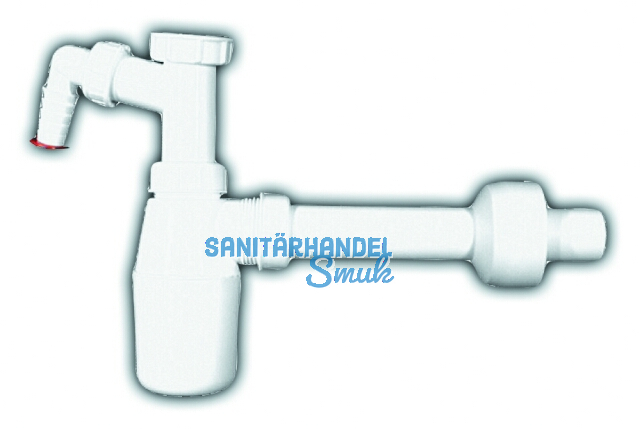 HL132.1/30 WT-Sifon DN32x5/4' m. WG-Anschl. u. Rosette