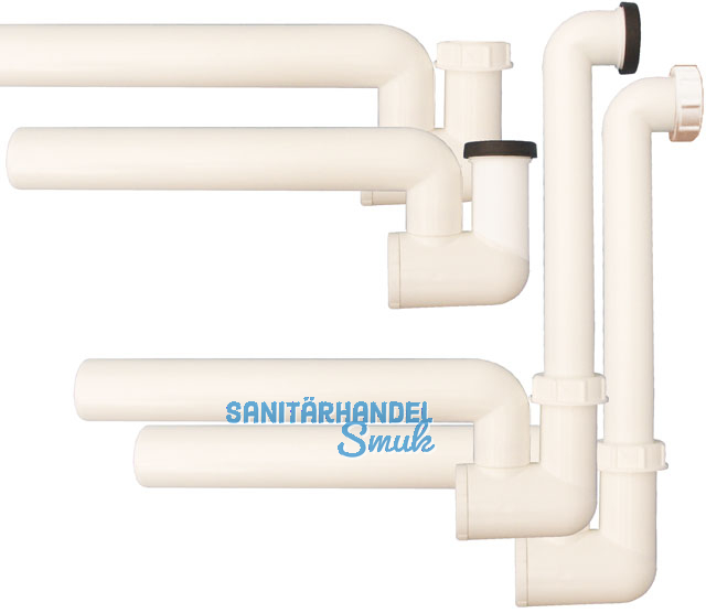 HL136N Kondensatsifon DN40 x 5/4' bzw. d 12-18mm m. WasserGV u.