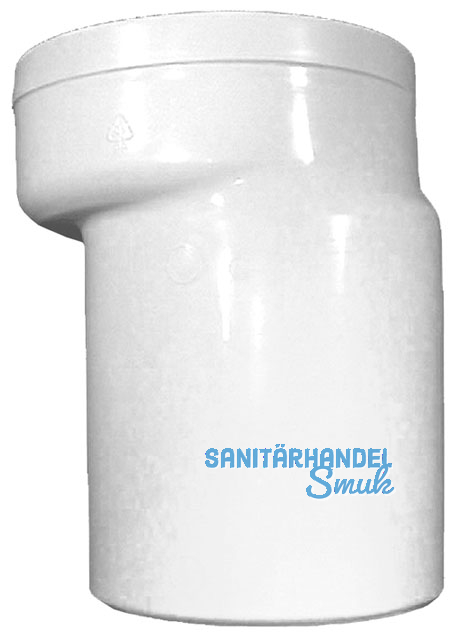 HL204 WC-Anschl.stutzen DN110 etagiert m. Lippendichtg