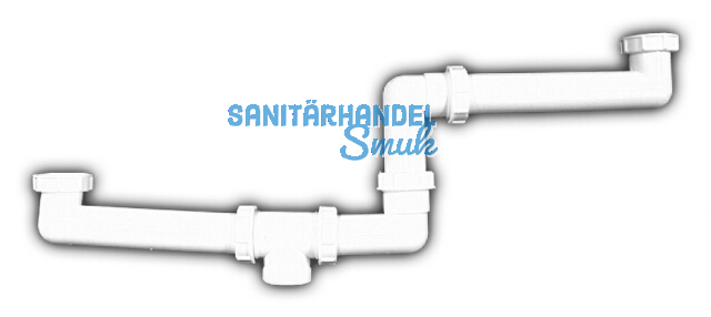 HL27 Abl.verb. DN40x6/4' f. hhenversetzte Doppelsplen