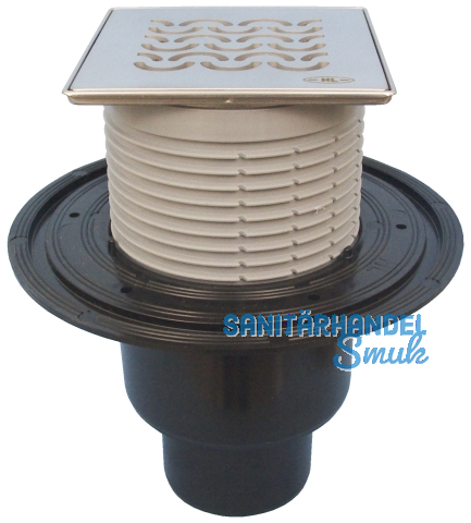 HL310N-3121 Bodenabl. DN50/75/110 senkr Klick-Klack, Seine