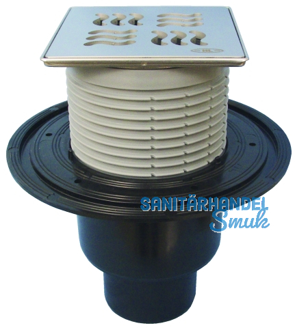 HL310N-3125 Bodenabl. DN50/75/110 senkr Klick-Klack, Yukon