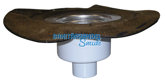 HL317KH Bodenabl.krper DN50/75/110 senkr m. Bitumenmanschette