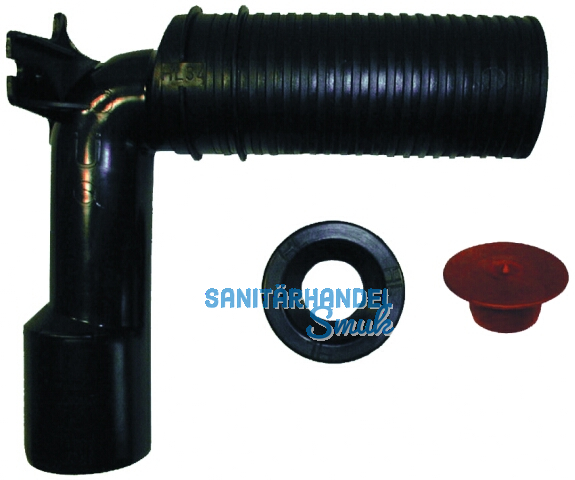 HL34 Sifonanschl.winkel DN40/50 f. Sifon rohre DN32 u. DN40