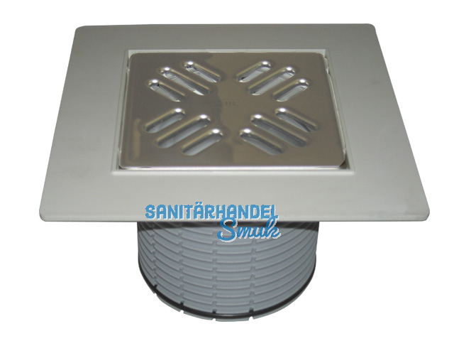 HL37NP.1 Aufs. d 110mm/PVC-Kragen 185x185mm/115x115mm u. GV